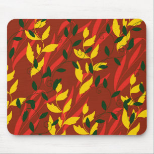 leaf mouse pad