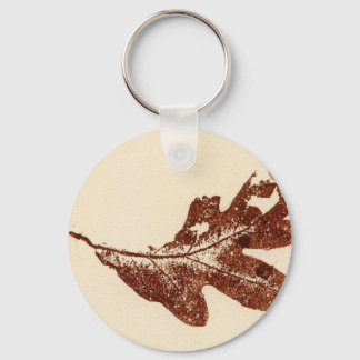 Leaf Nature Print Keychain