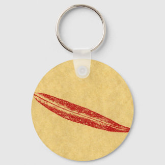 Leaf Nature Print Keychain
