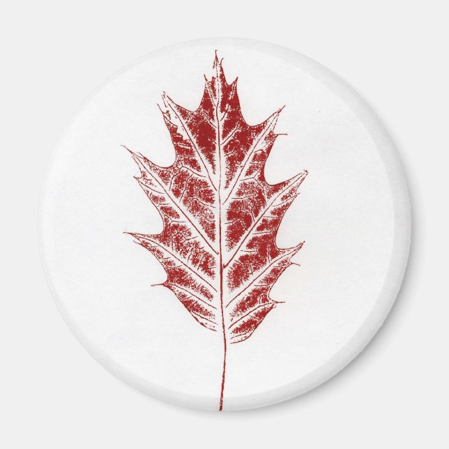 Leaf Nature Print Magnet (Front)