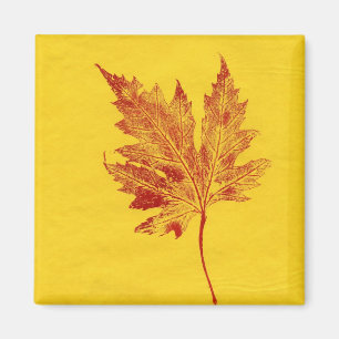Leaf Nature Print Magnet