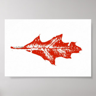 Leaf Nature Print Mini-Poster