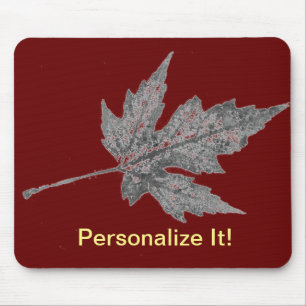 Leaf Nature Prints Mousepad