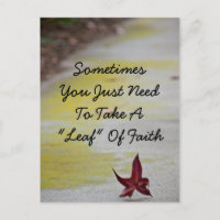 Leaf Of Faith