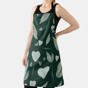 Leaf Pattern Apron – Botanical Kitchen