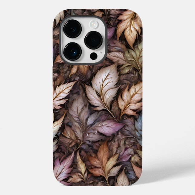 Leaf pattern Case-Mate iPhone case (Back)