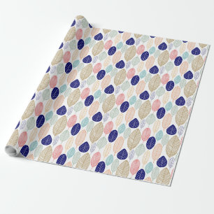 Leaf Pattern - Colours 01 Wrapping Paper