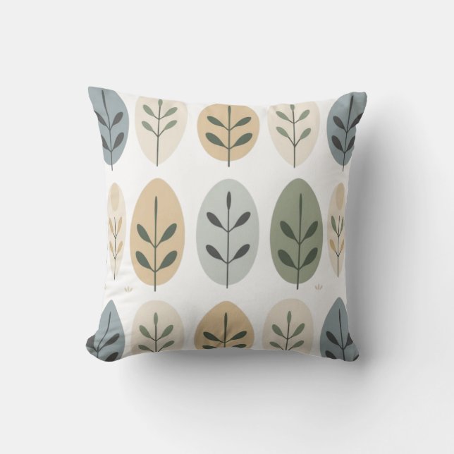 Leaf Pattern Cushion (Front)