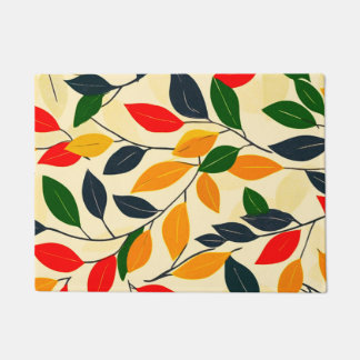 Leaf Pattern Doormat
