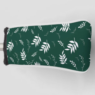 leaf pattern golf head cover