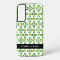 Leaf Pattern, Green Leaves, Your Name