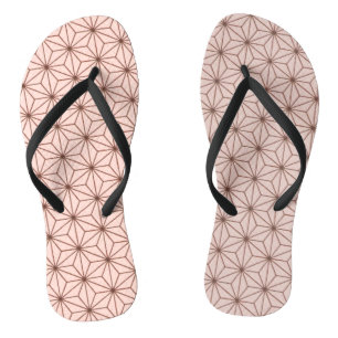 leaf pattern jandals