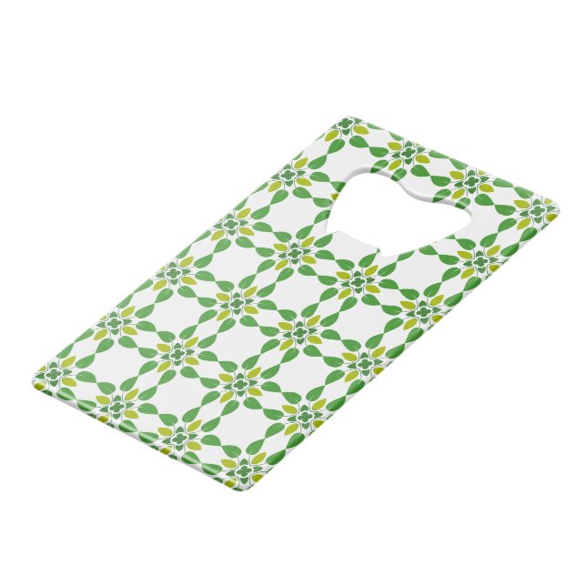 Leaf Pattern, Pattern Of Leaves, Green Leaves (Front Angled)