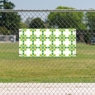 Leaf Pattern, Pattern Of Leaves, Green Leaves Banner