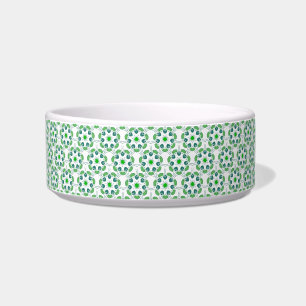 Leaf Pattern, Pattern Of Leaves, Green Leaves Bowl