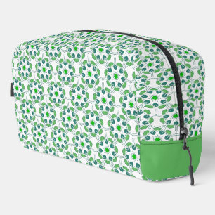 Leaf Pattern, Pattern Of Leaves, Green Leaves Dopp Kit