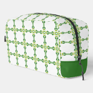 Leaf Pattern, Pattern Of Leaves, Green Leaves Dopp Kit