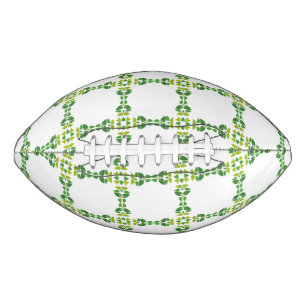 Leaf Pattern, Pattern Of Leaves, Green Leaves Football