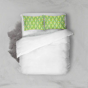 Leaf Pattern, Pattern Of Leaves, Green Leaves Pillowcase