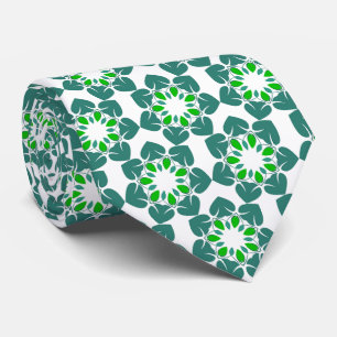 Leaf Pattern, Pattern Of Leaves, Green Leaves Tie