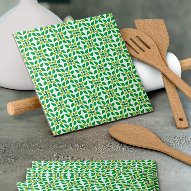 Leaf Pattern, Pattern Of Leaves, Green Leaves Tile (Creator Uploaded)