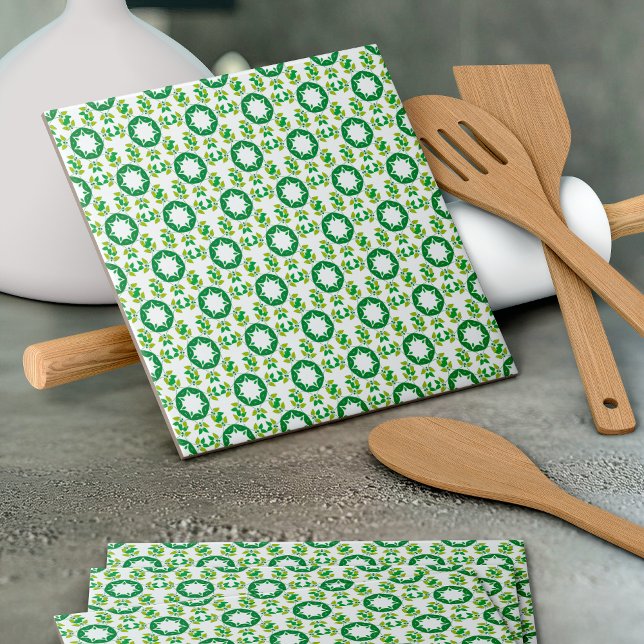 Leaf Pattern, Pattern Of Leaves, Green Leaves Tile (Creator Uploaded)