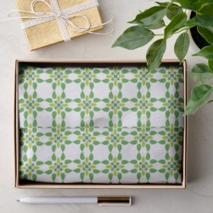 Leaf Pattern, Pattern Of Leaves, Green Leaves Tissue Paper