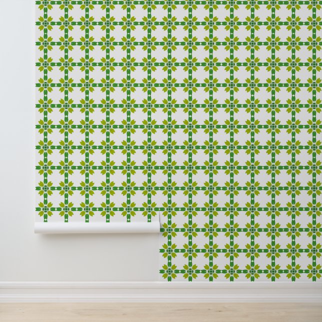 Leaf Pattern, Pattern Of Leaves, Green Leaves Wallpaper (Application)