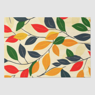 Leaf Pattern Tissue Paper