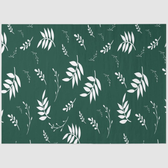 leaf pattern tissue paper (Front)