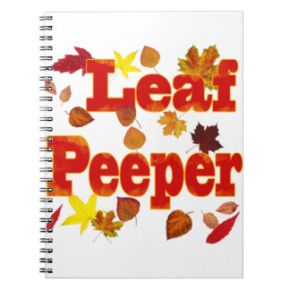 Leaf Peeper Spiral Notebook