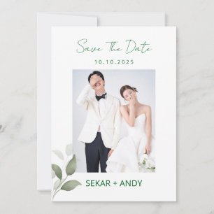 leaf photos invitation