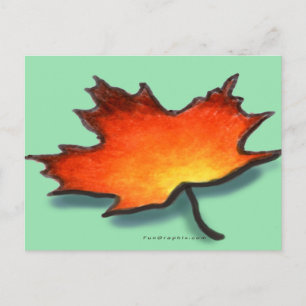 Leaf Postcard