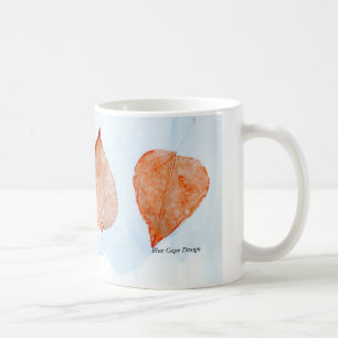 Leaf Print Coffee Mug