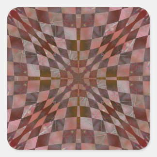 Leaf Quilt Nov 2012 Square Sticker