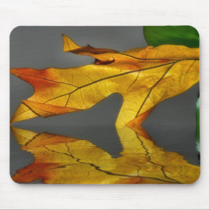 Leaf Reflection Mousepad