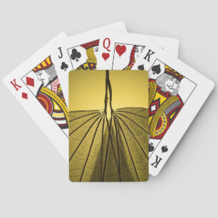 Leaf Skeleton Playing Cards