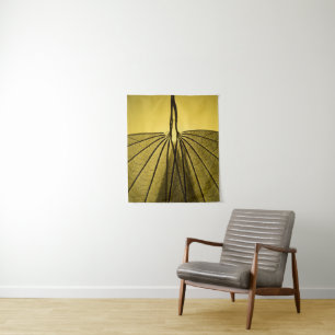 Leaf Skeleton Tapestry