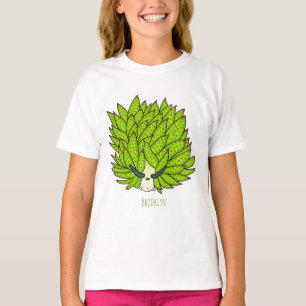 Leaf slug cartoon illustration T-Shirt
