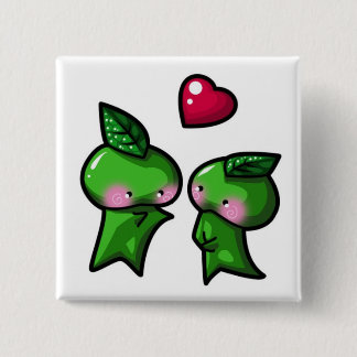 Leaf Sprite 15 Cm Square Badge