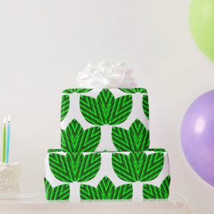 Leaf Trios  Wrapping Paper