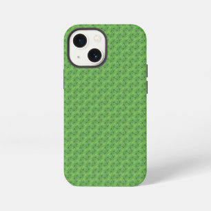 Leaf with water drops pattern iPhone 13 mini case