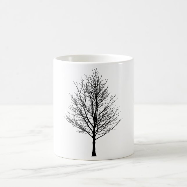 Leafless tree coffee mug (Center)