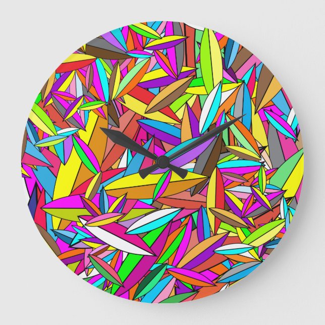 Leafs by ilya konyukhov (c) large clock (Front)