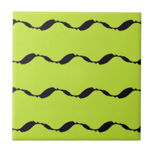 Leafs Flowing Pattern Tile