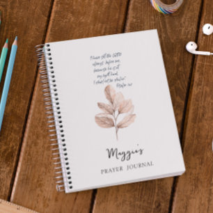 Leafy Bible Verse  Prayer Journal