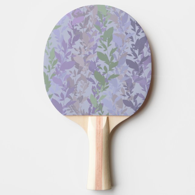 Leafy Creeping Vine Drawing Pattern With Pastels Ping Pong Paddle (Front)