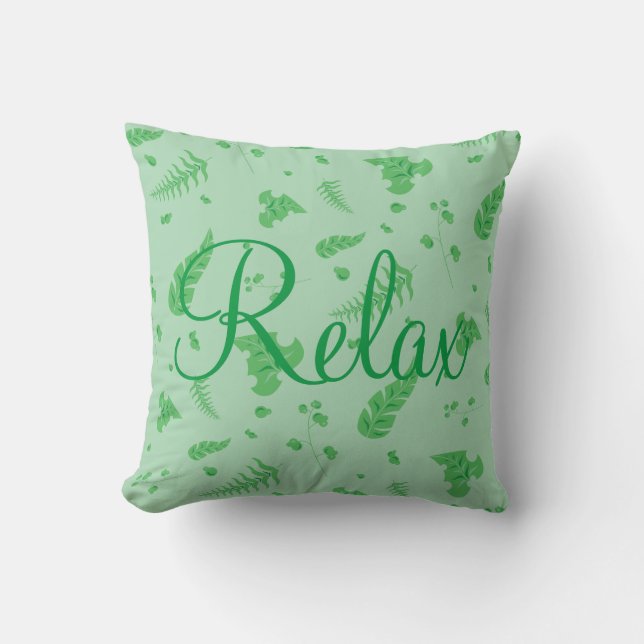 Leafy Cushion (Front)