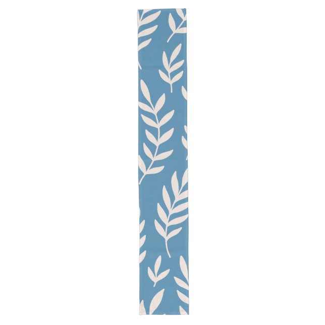 Leafy Elegance Long Table Runner (Front)