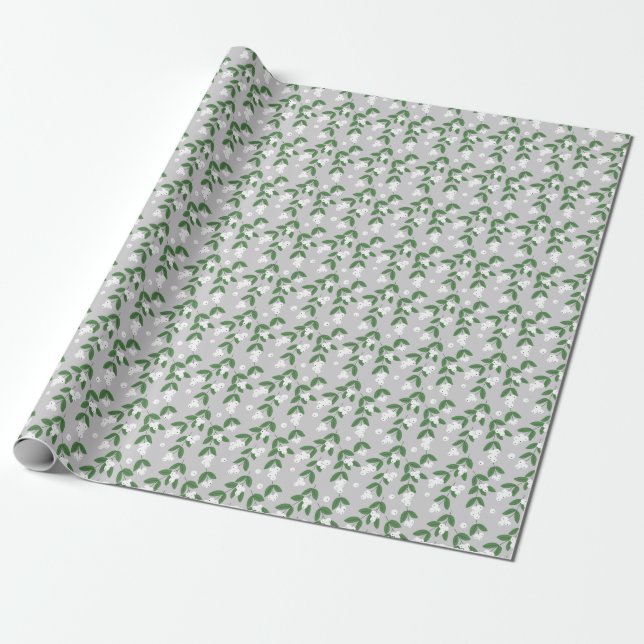 Leafy Elegance: Wrapping Paper by ZazzleWrapMagic  (Unrolled)